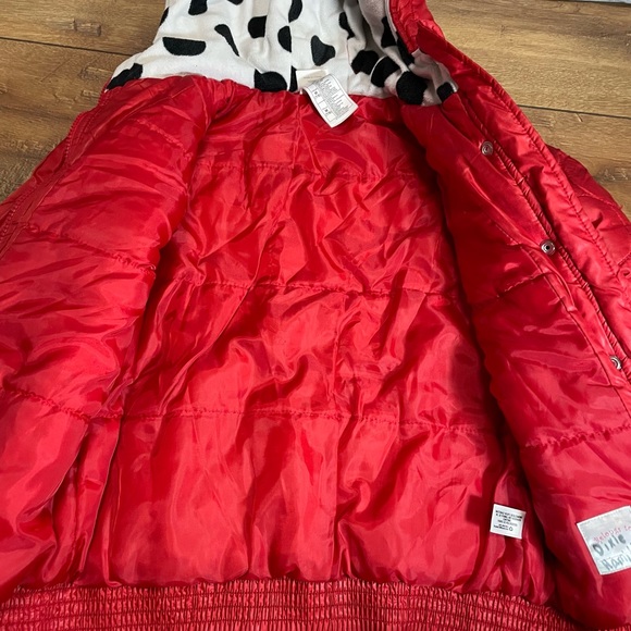 Girls Minnie Mouse PufferJacket - Picture 6 of 9